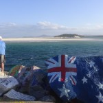 Fishing at the V-Wall Nambucca Heads NSW